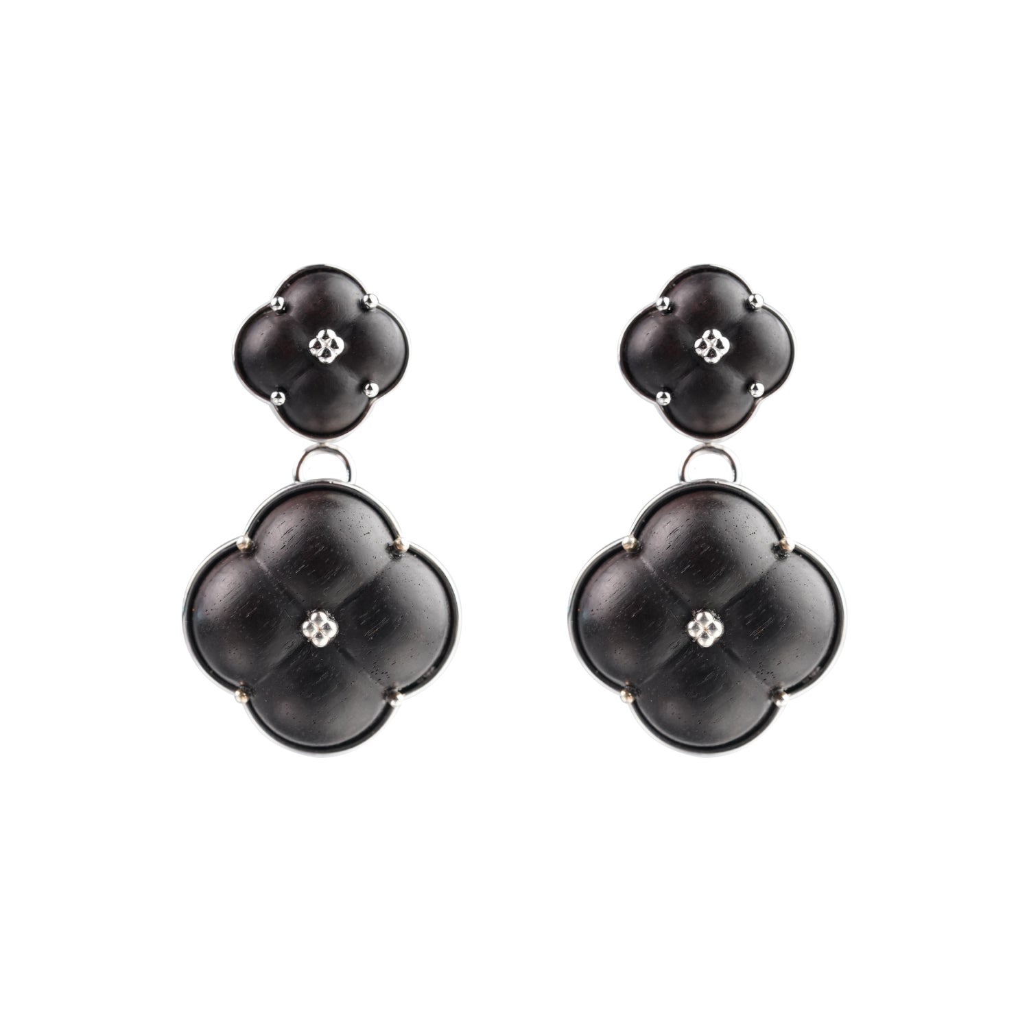 Eternal Knot · Rosewood Modular Earring Set