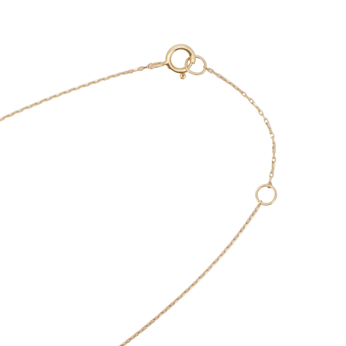 14K Gold Diamond Stars Necklace by Tizzy & Co., product view 3