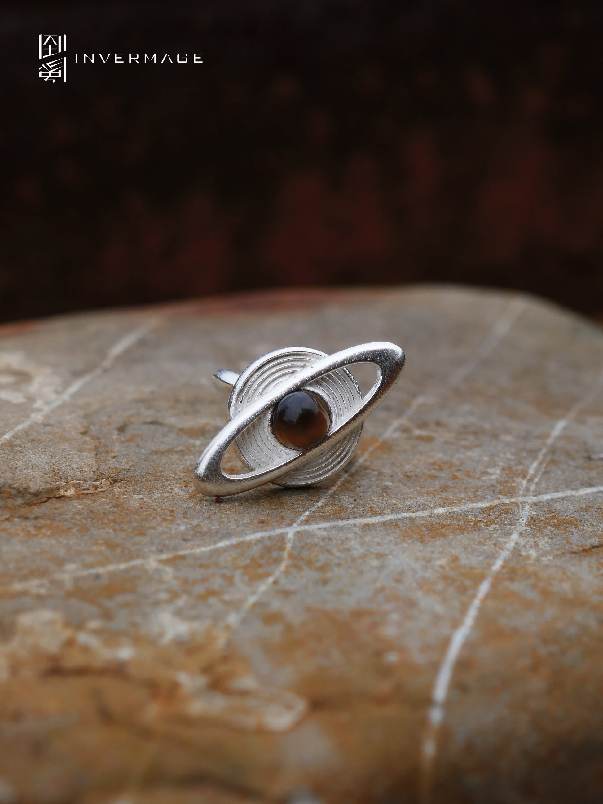 Saturn Planet Ear Cuff