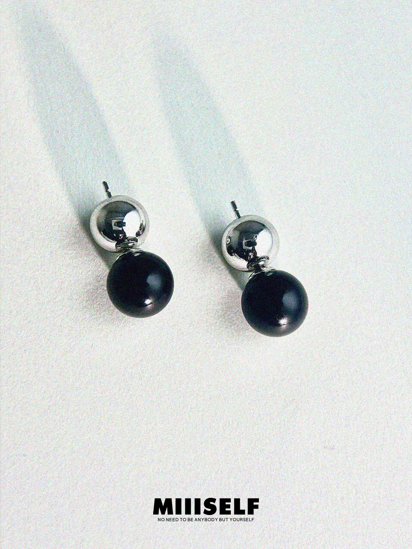Rain Drop Onyx Convertible Earrings