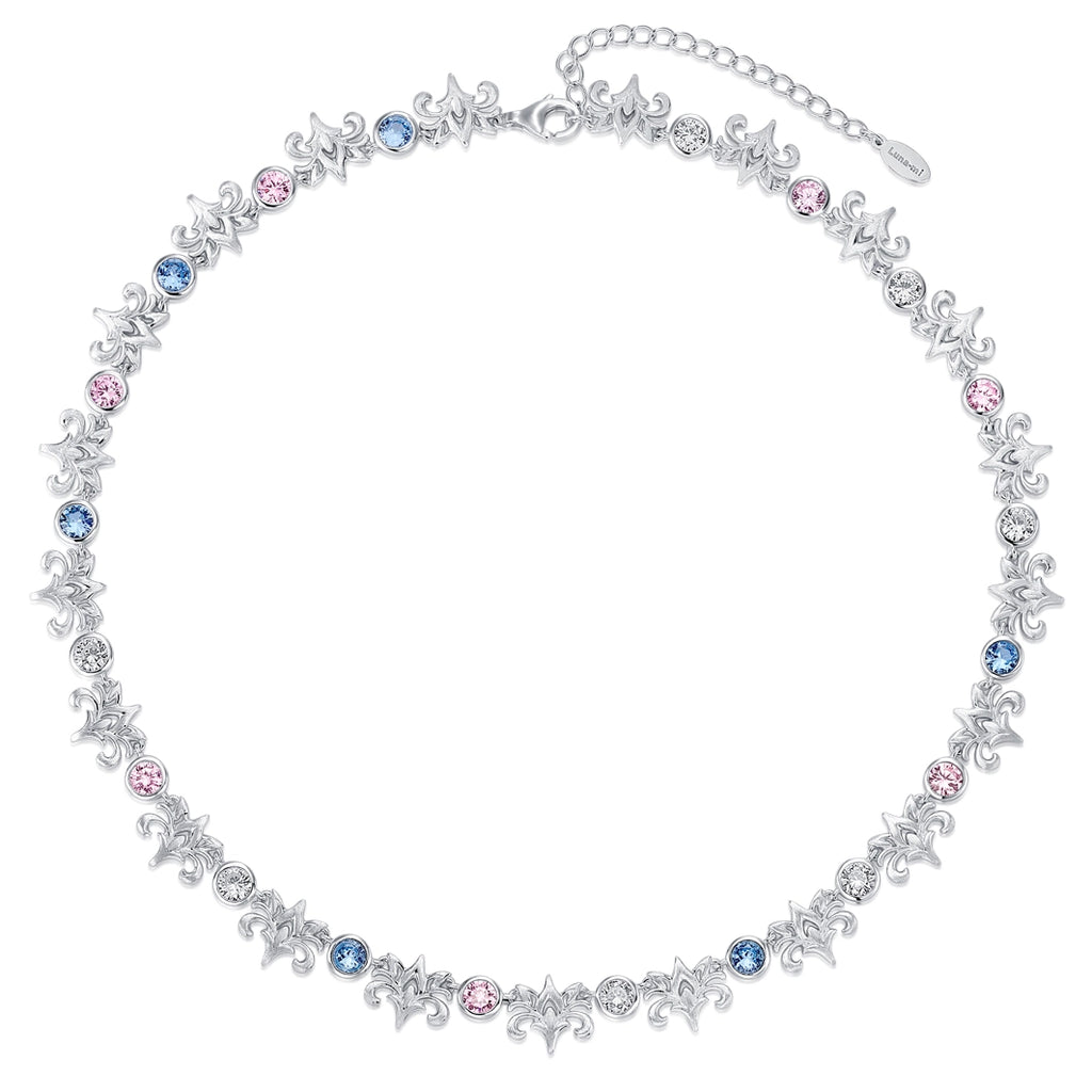 Honeysuckle Lace Line Necklace