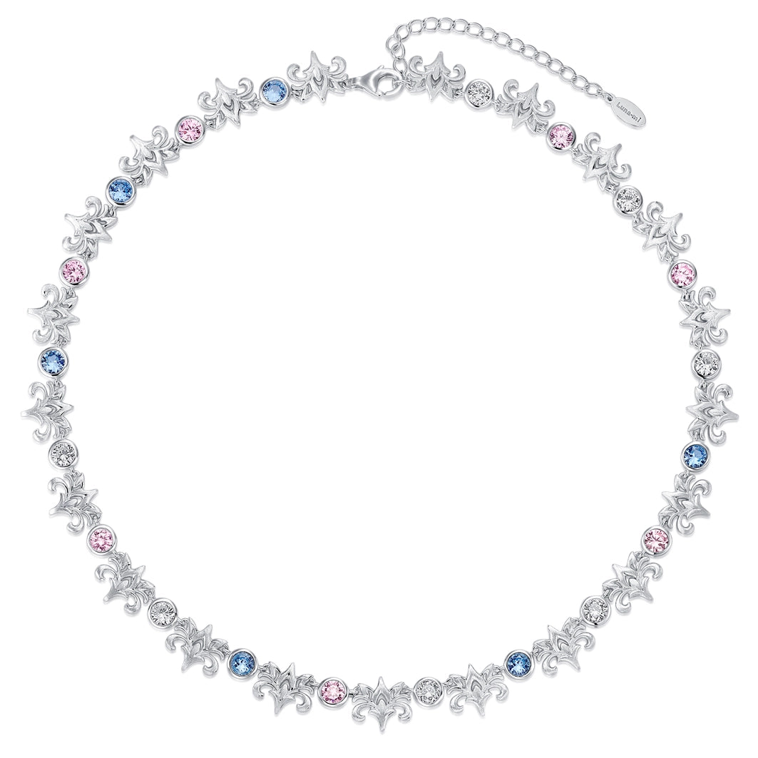 Honeysuckle Lace Line Necklace