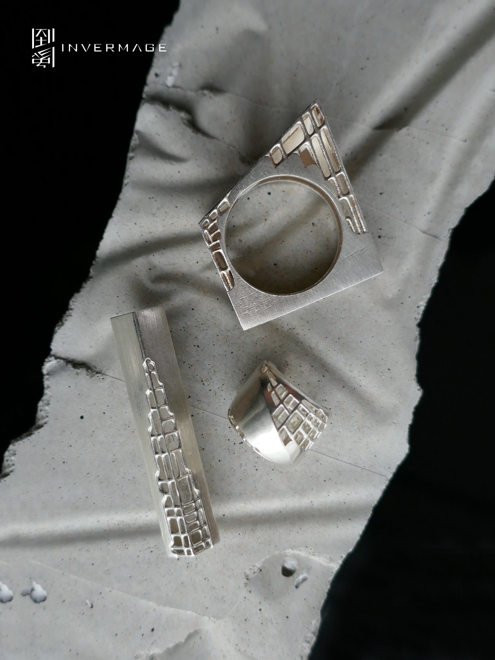 Time Sculpture Architectural Ring