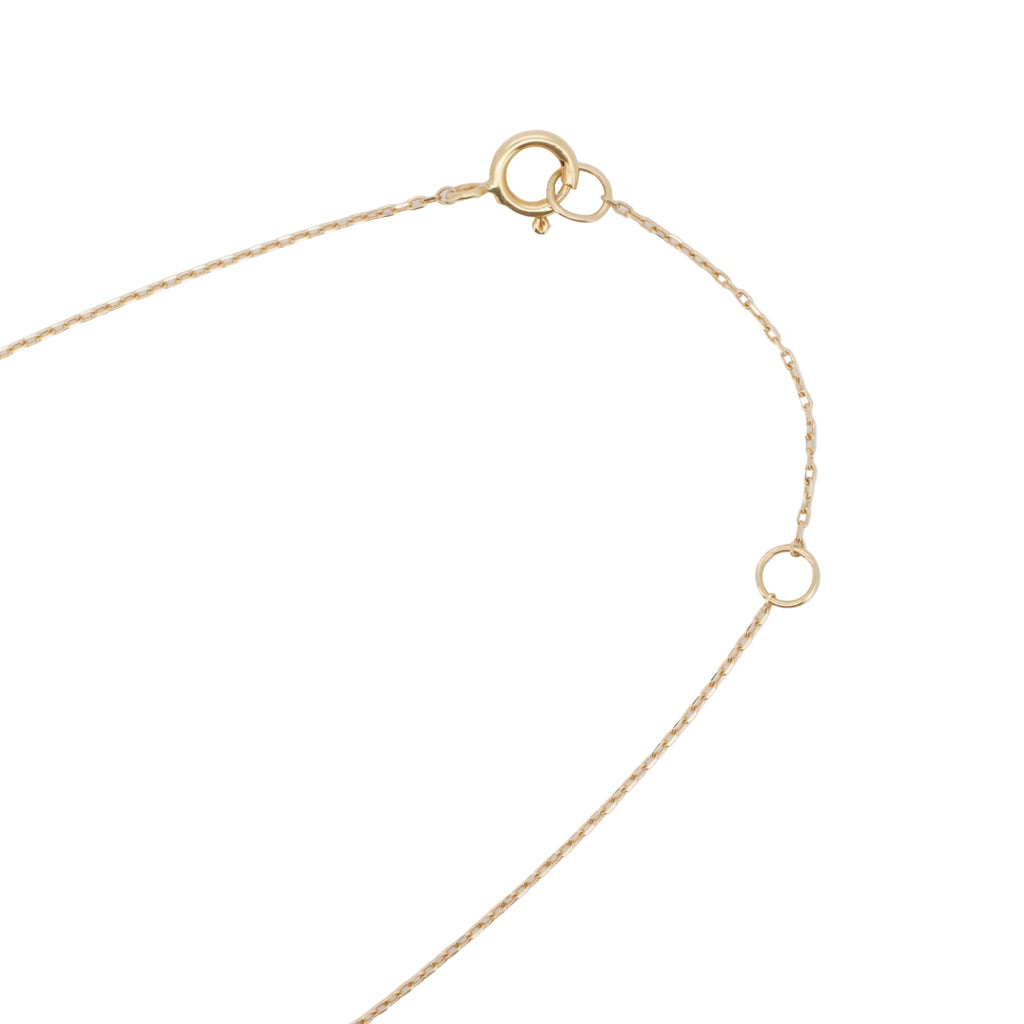 14K Gold Diamond Stars Necklace