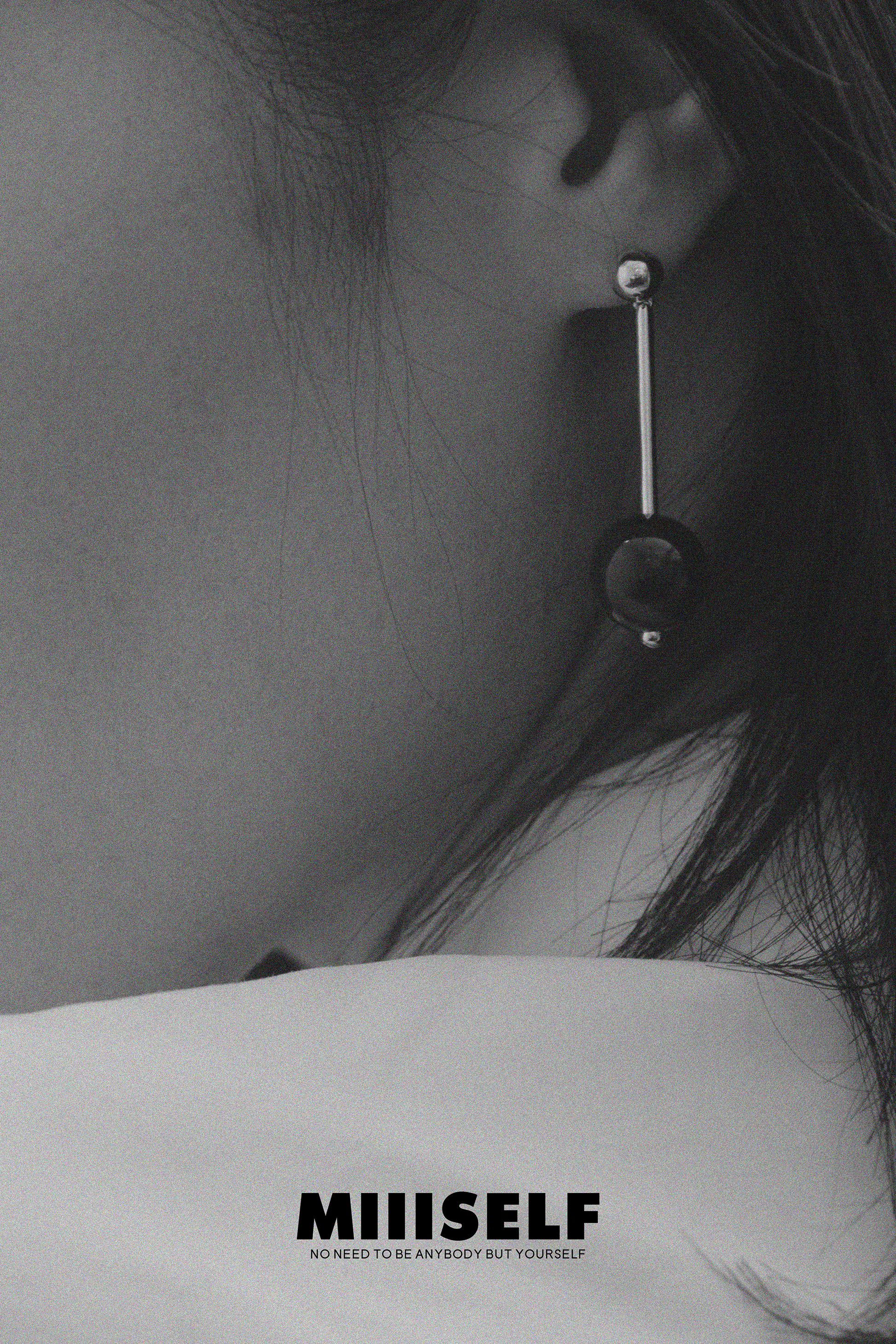 Geometric Sphere Drop Earrings