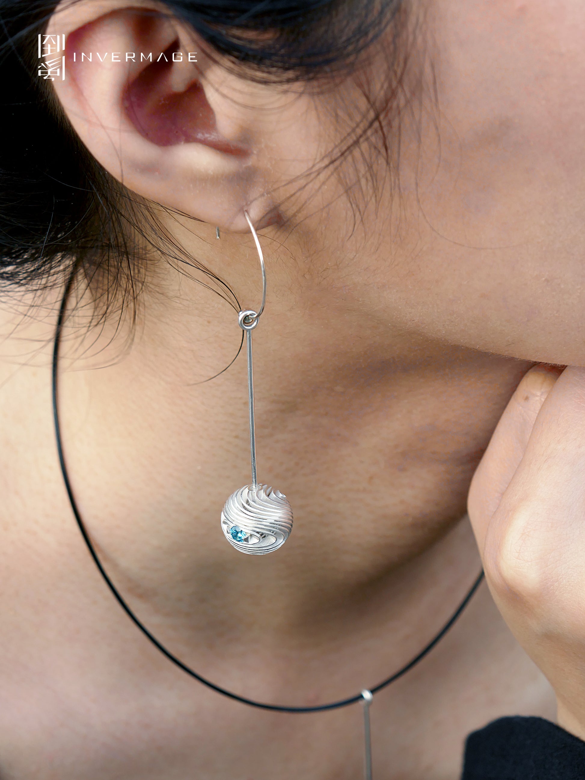 Jupiter Cloud Drop Earrings