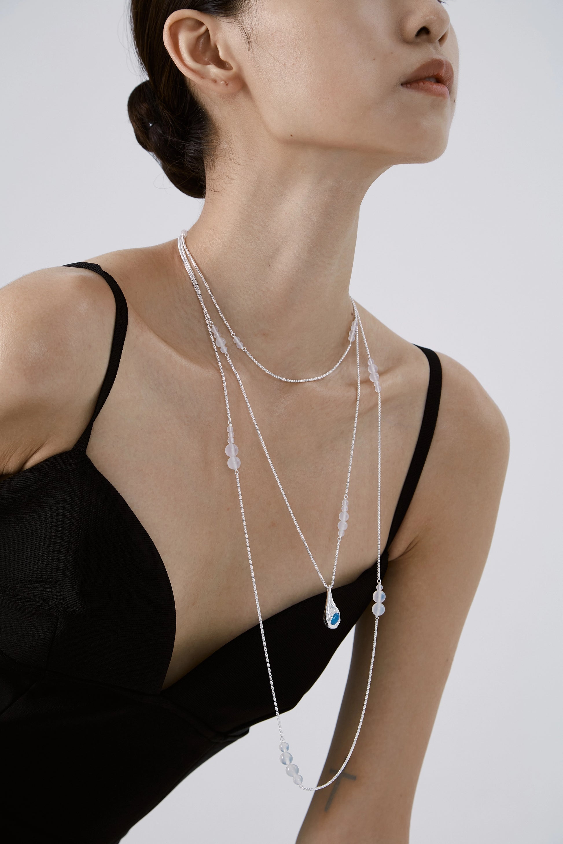 Layered Seed Convertible Necklace