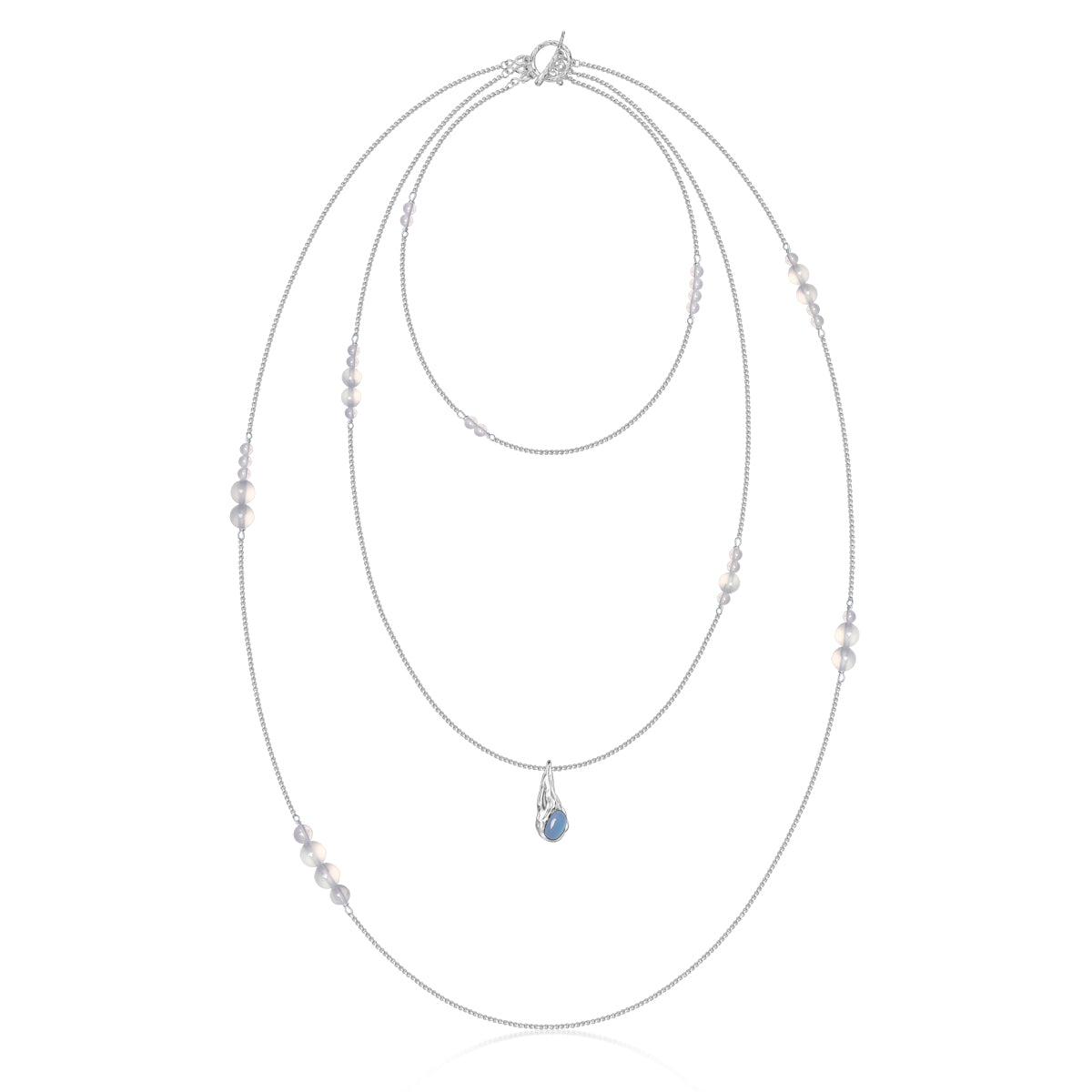 Layered Seed Convertible Necklace