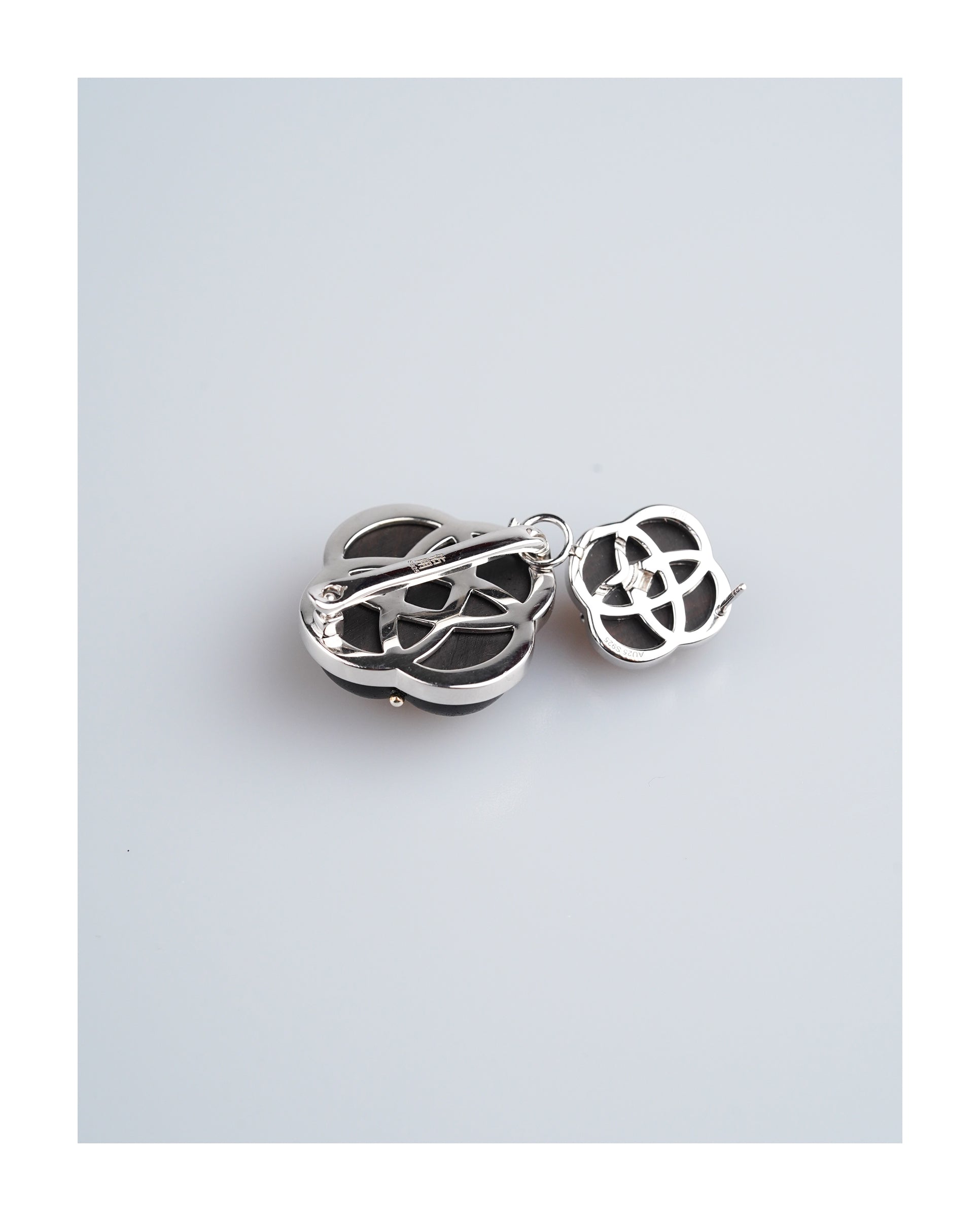 Eternal Knot · Rosewood Modular Earring Set