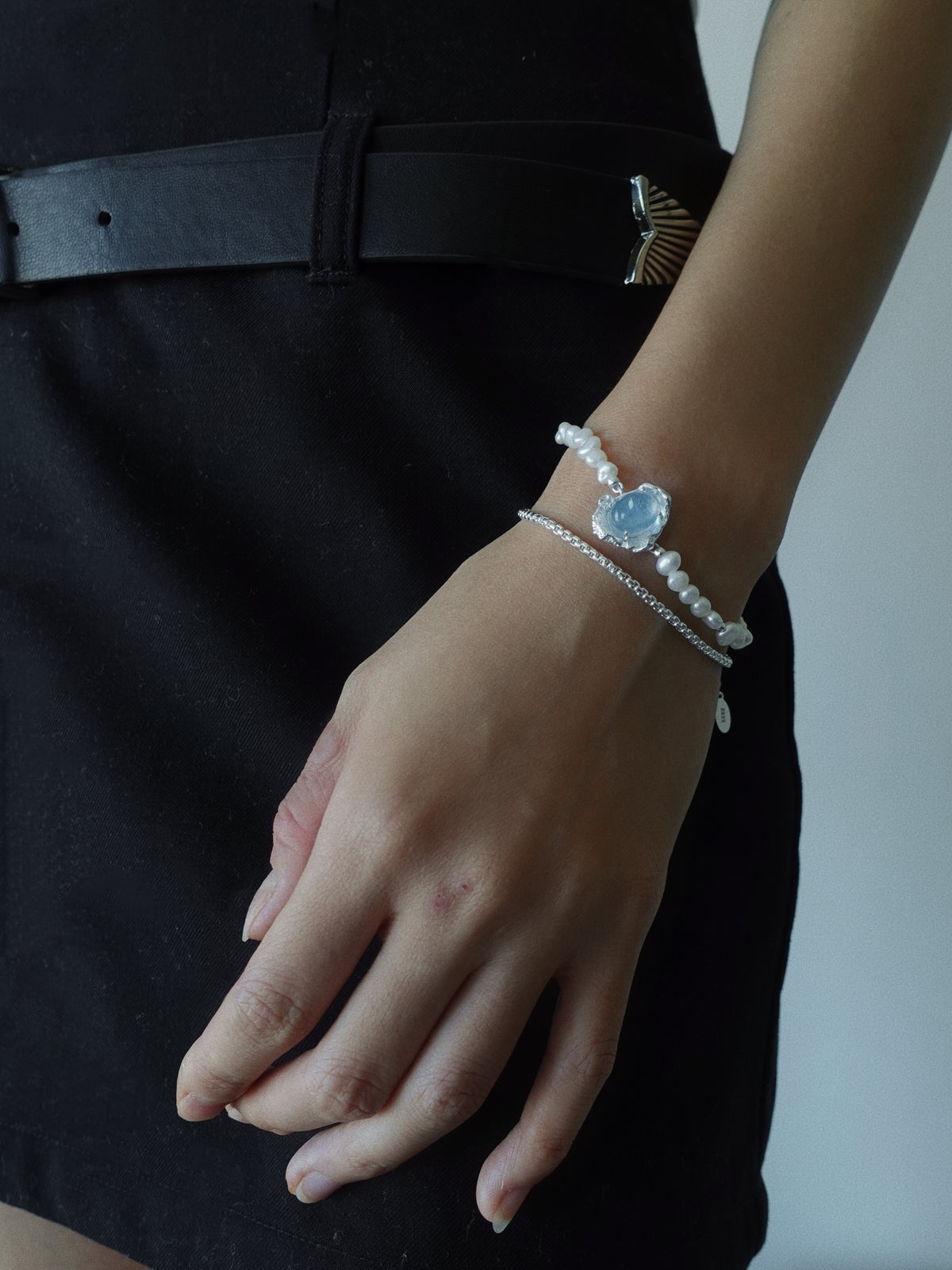 Aqua Drop Bracelet by Luna-mi, product view 4