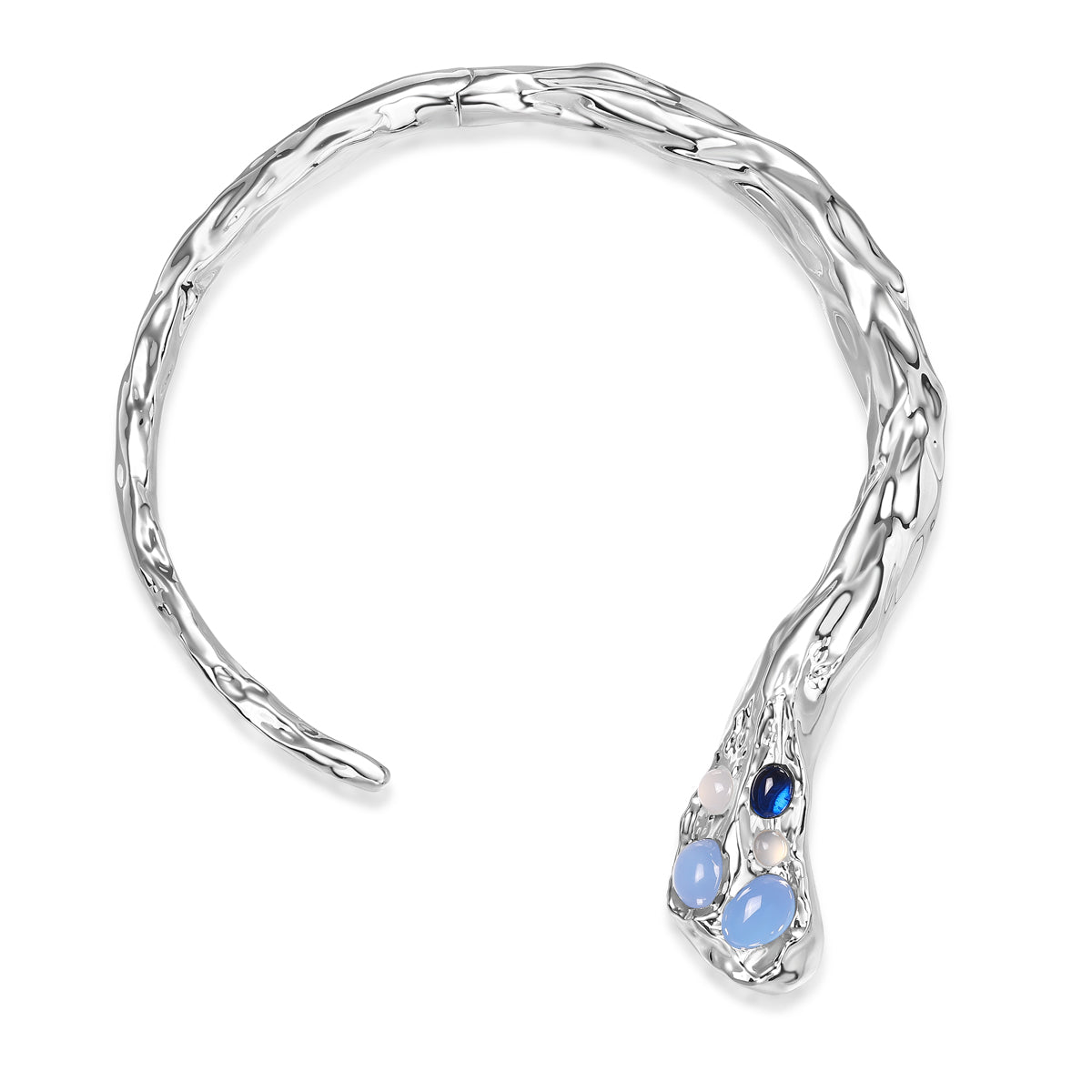 Blue Seed Statement Choker by Luna-mi, product view 1