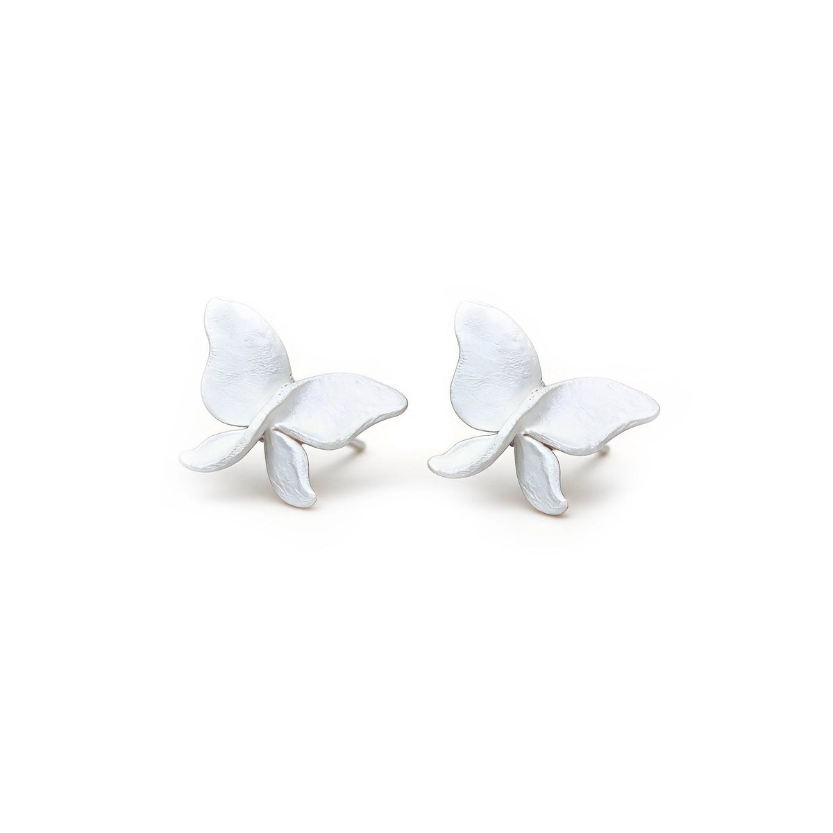 Butterfly Viburnum Studs & Ear Cuff by INVERMAGE, product view 1