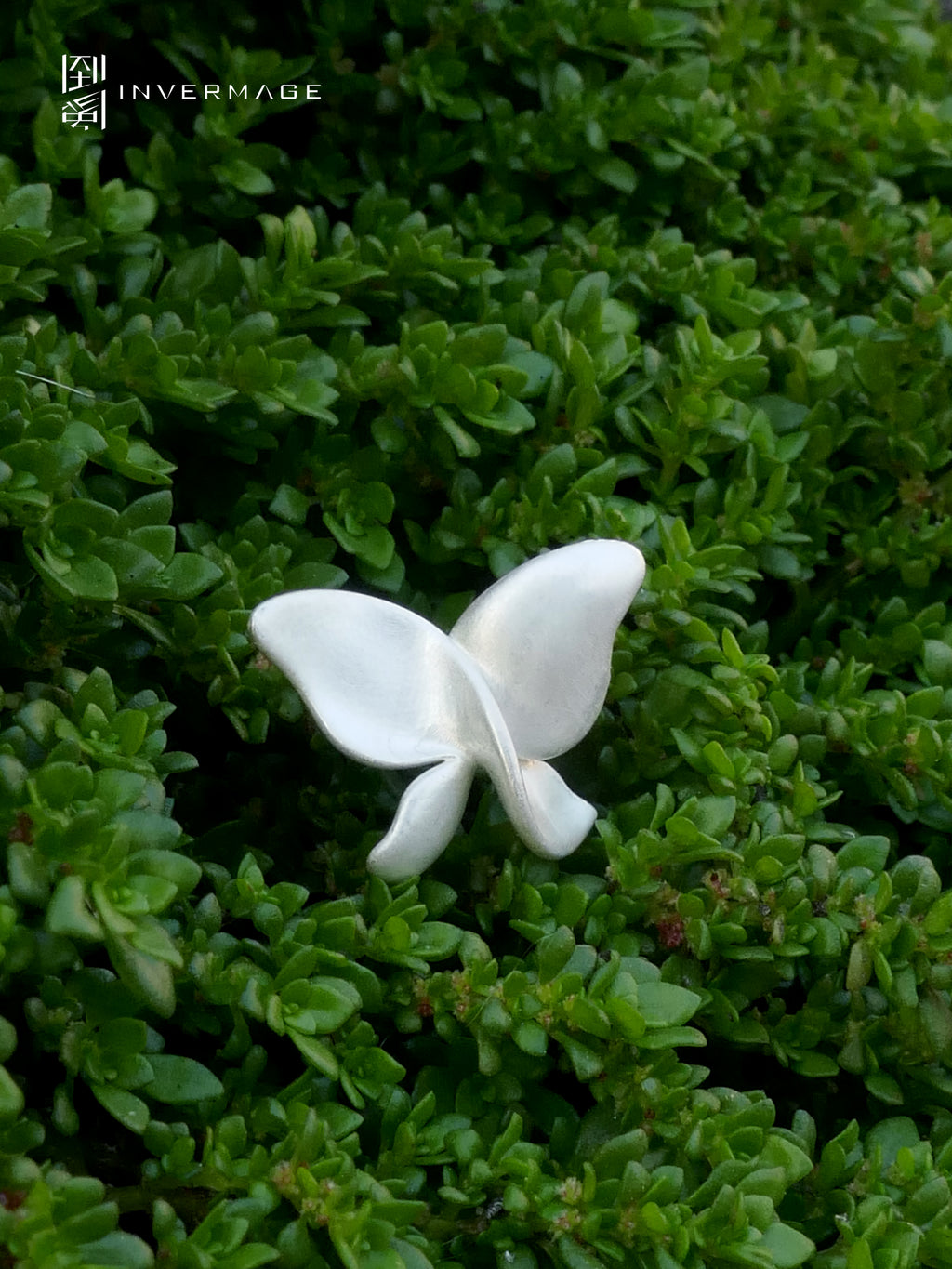 Butterfly Viburnum Studs & Ear Cuff by INVERMAGE, product view 5