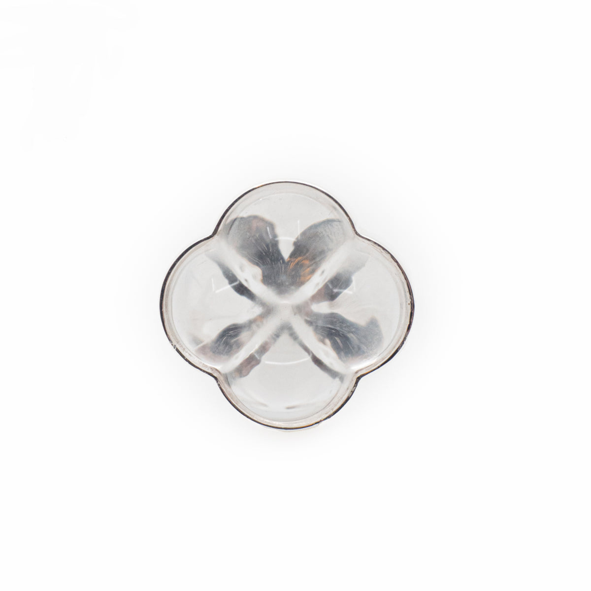 Eternal Knot · Crystal Open Ring by Aesth & Util, product view 1