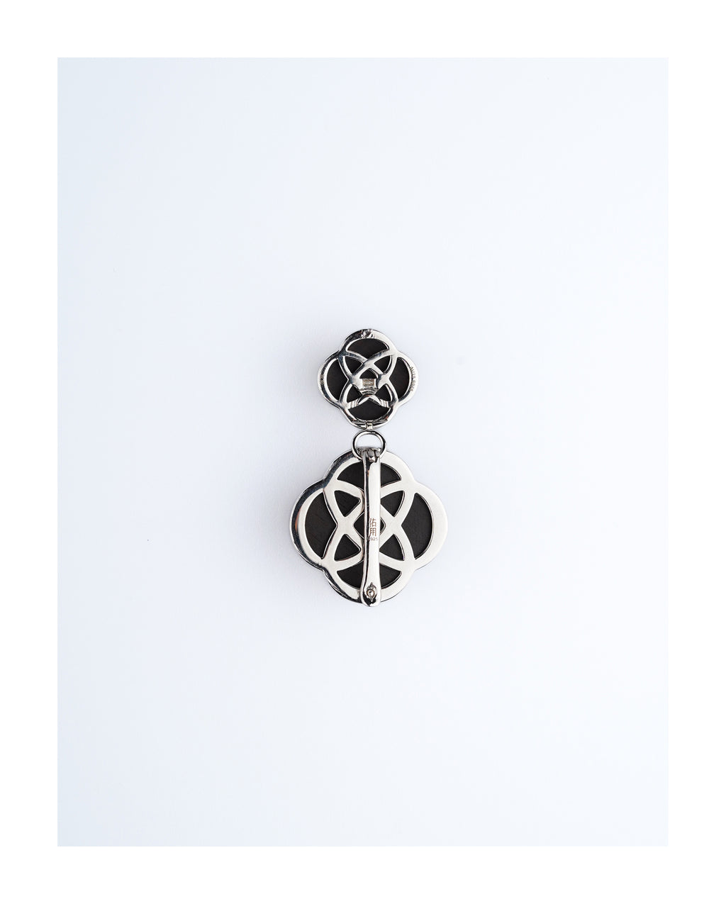 Eternal Knot · Pear Wood Modular Earring Set by Aesth & Util, product view 6