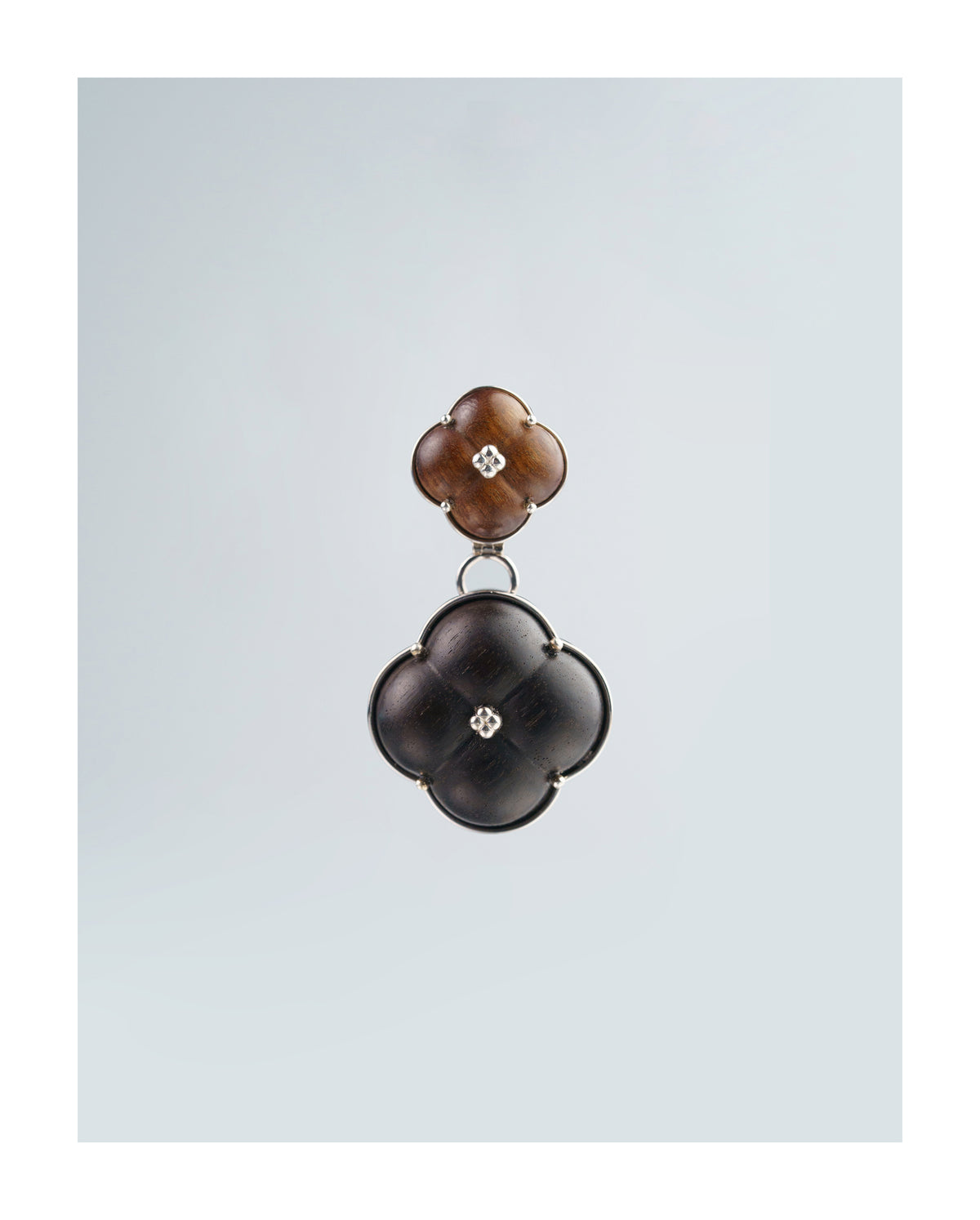 Eternal Knot · Pear Wood Modular Earring Set by Aesth & Util, product view 7