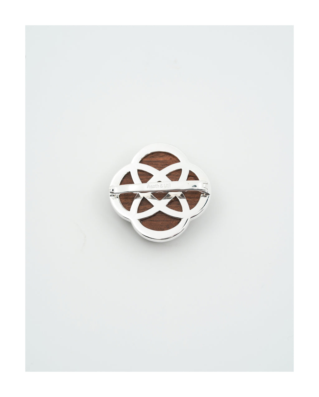 Eternal Knot · Pear Wood Modular Earring Set by Aesth & Util, product view 10