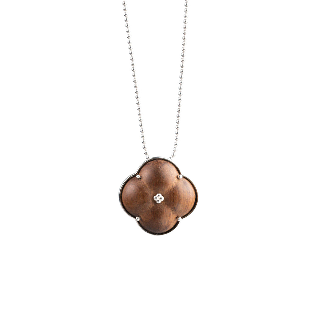 Eternal Knot · Pear Wood Modular Necklace Set by Aesth & Util, product view 1