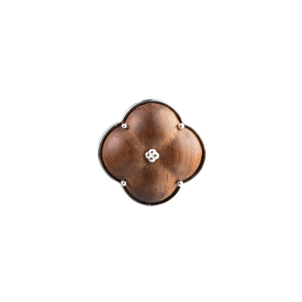 Eternal Knot · Pear Wood Modular Pendant by Aesth & Util, product view 1