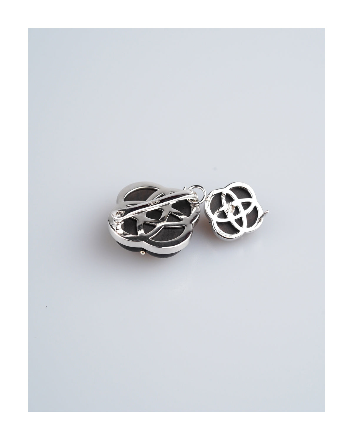 Eternal Knot · Rosewood Modular Earring Set by Aesth & Util, product view 8