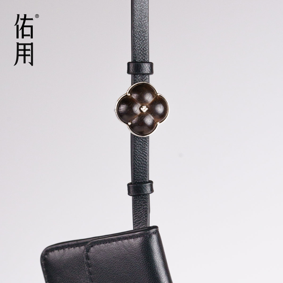 Eternal Knot · Rosewood Modular Pendant by Aesth & Util, product view 5