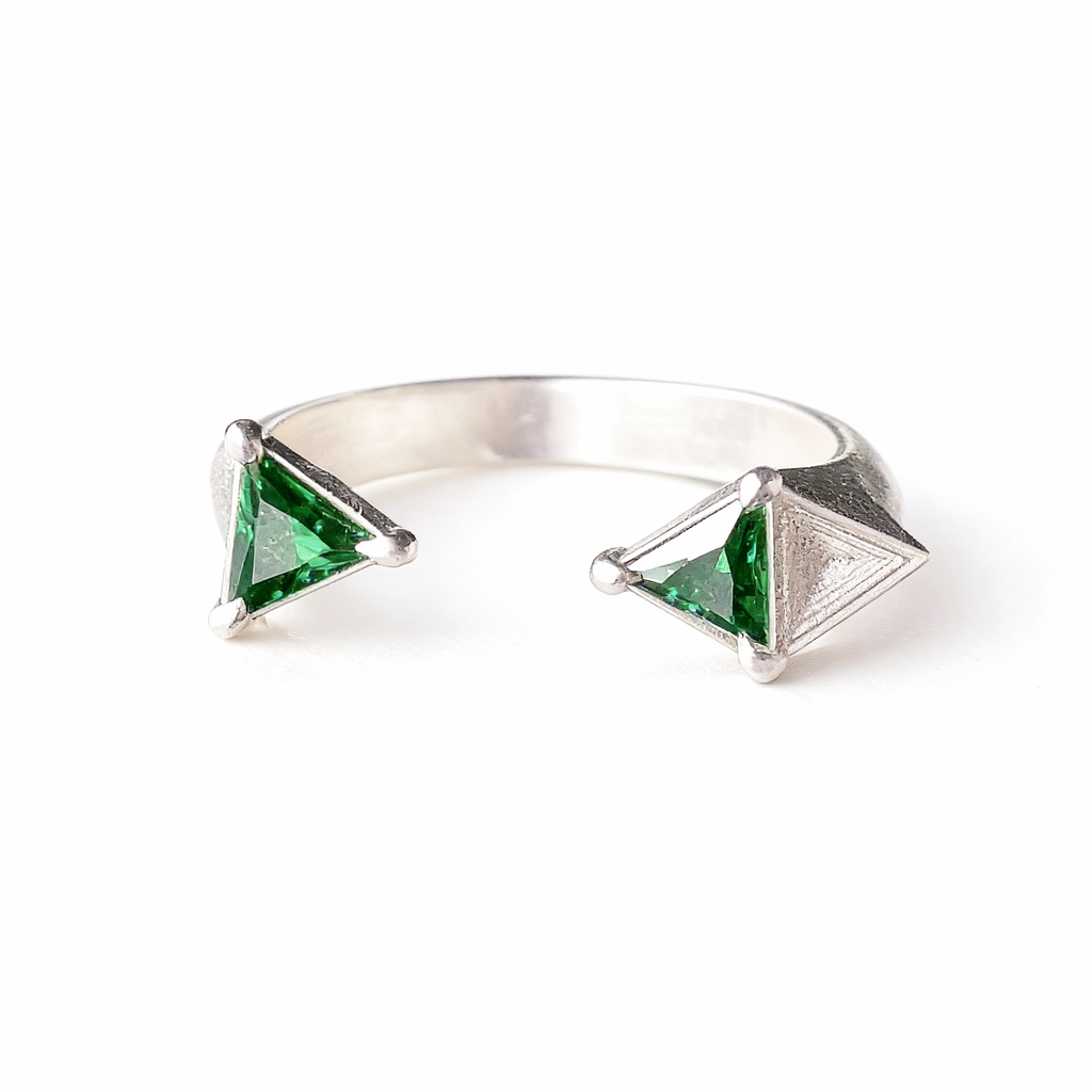 Geometry Open Ring by INVERMAGE, product view 1