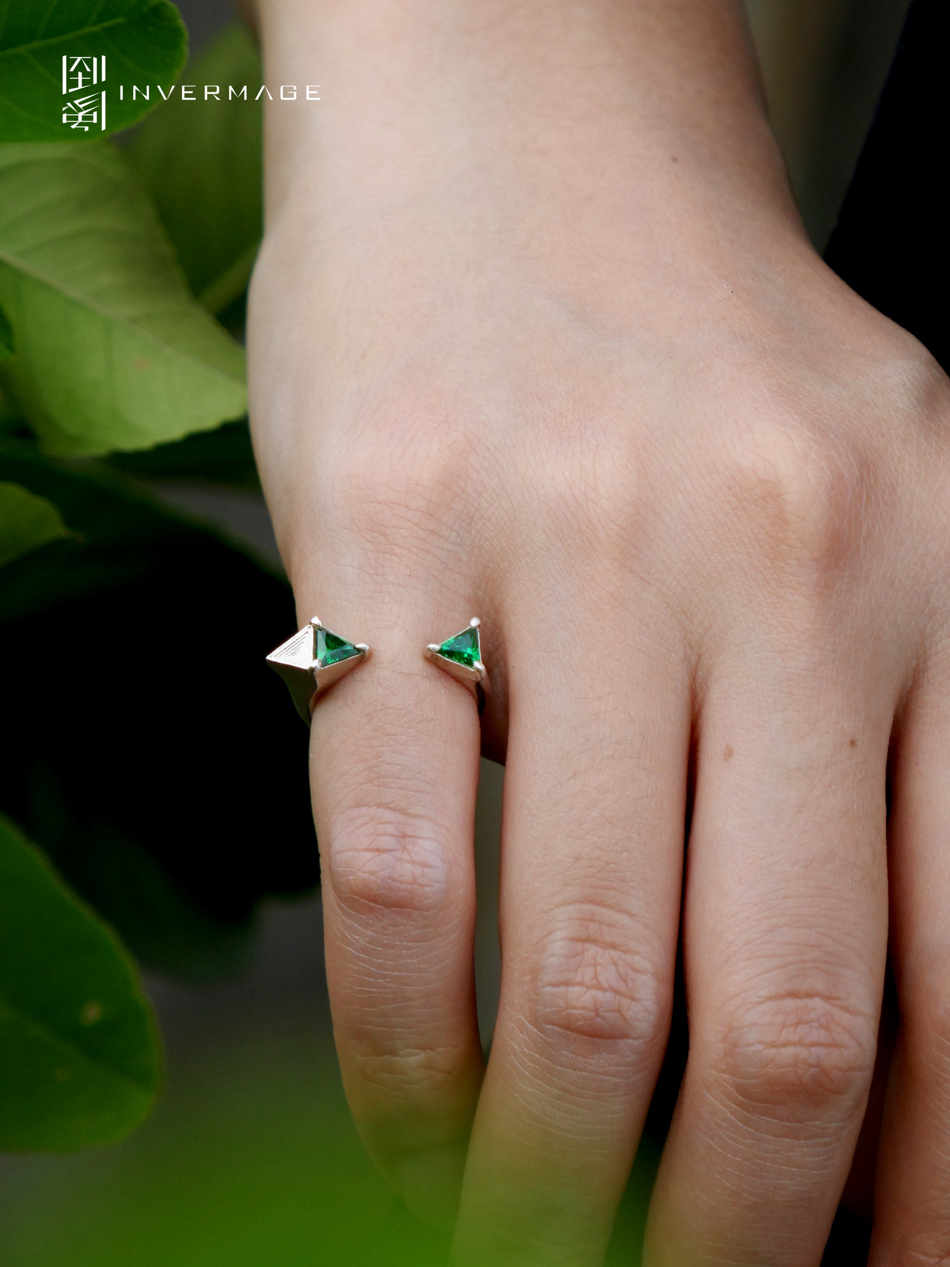 Geometry Open Ring by INVERMAGE, product view 6