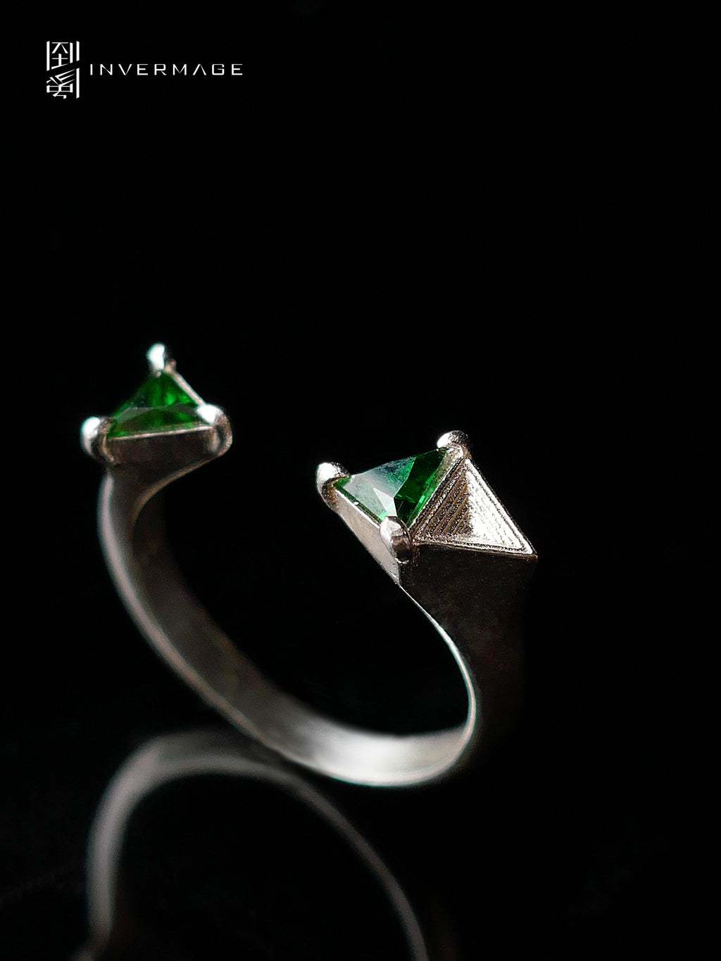Geometry Open Ring by INVERMAGE, product view 7