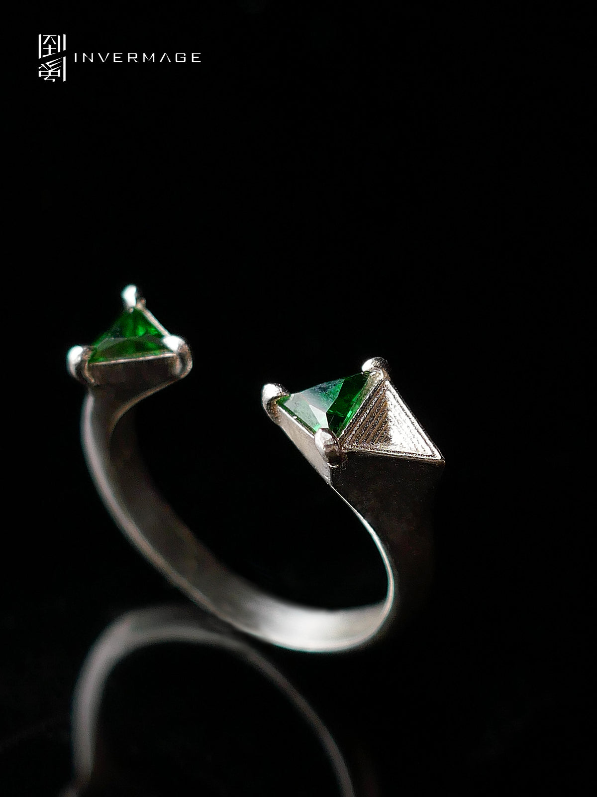 Geometry Open Ring by INVERMAGE, product view 7