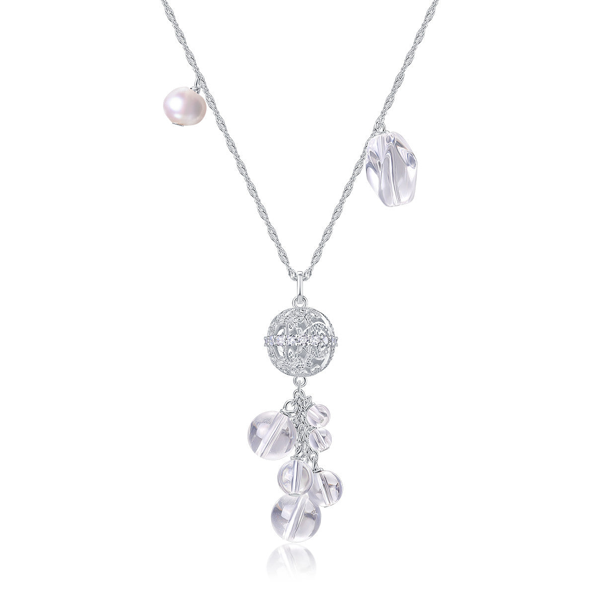 Glimmer Pendant Necklace by Luna-mi, product view 1