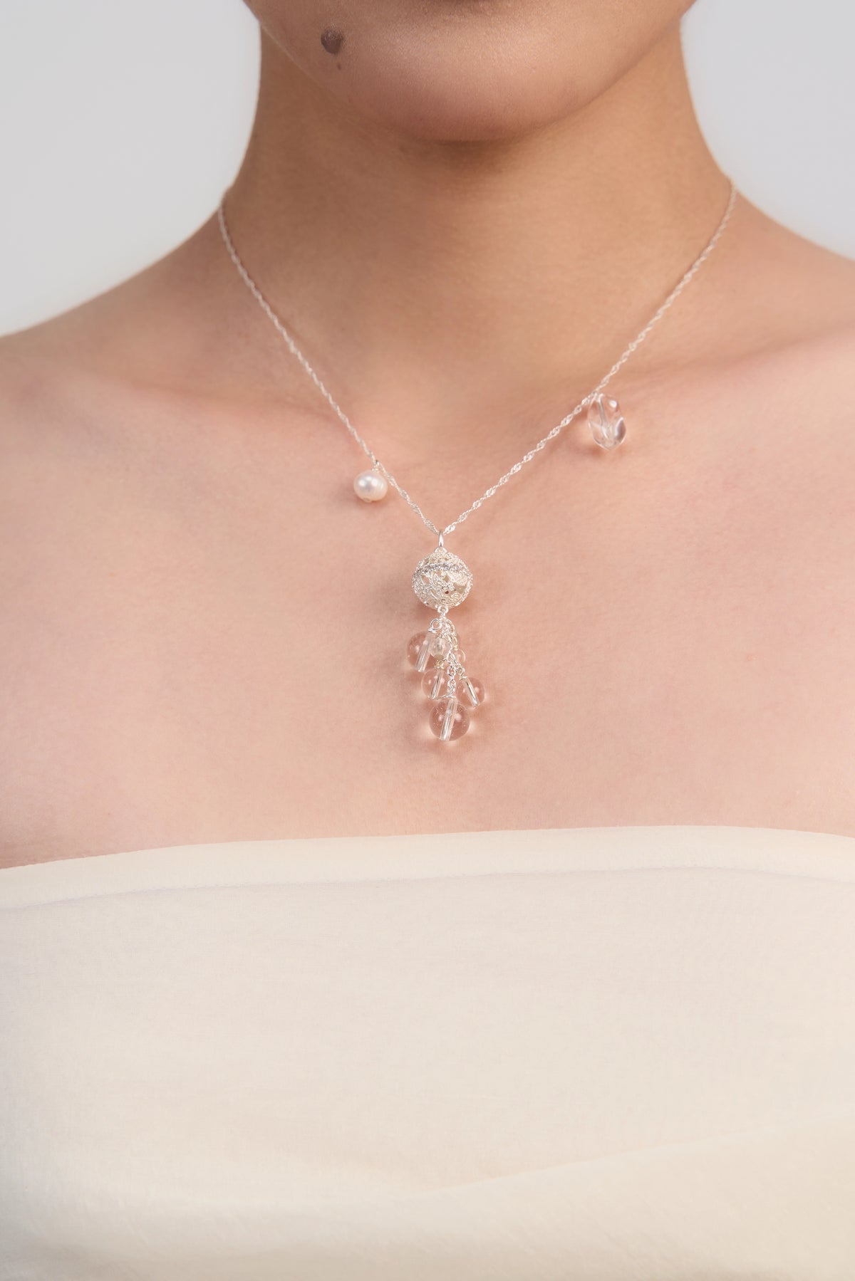 Glimmer Pendant Necklace by Luna-mi, product view 3