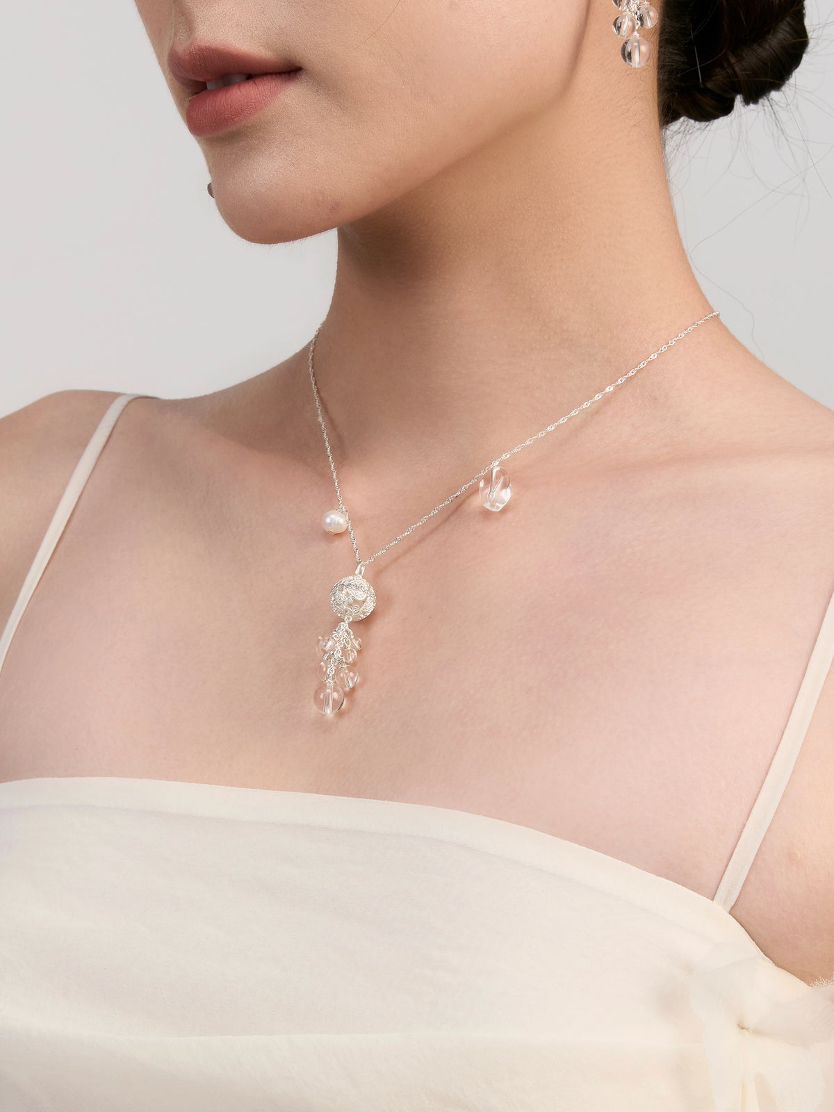 Glimmer Pendant Necklace by Luna-mi, product view 4