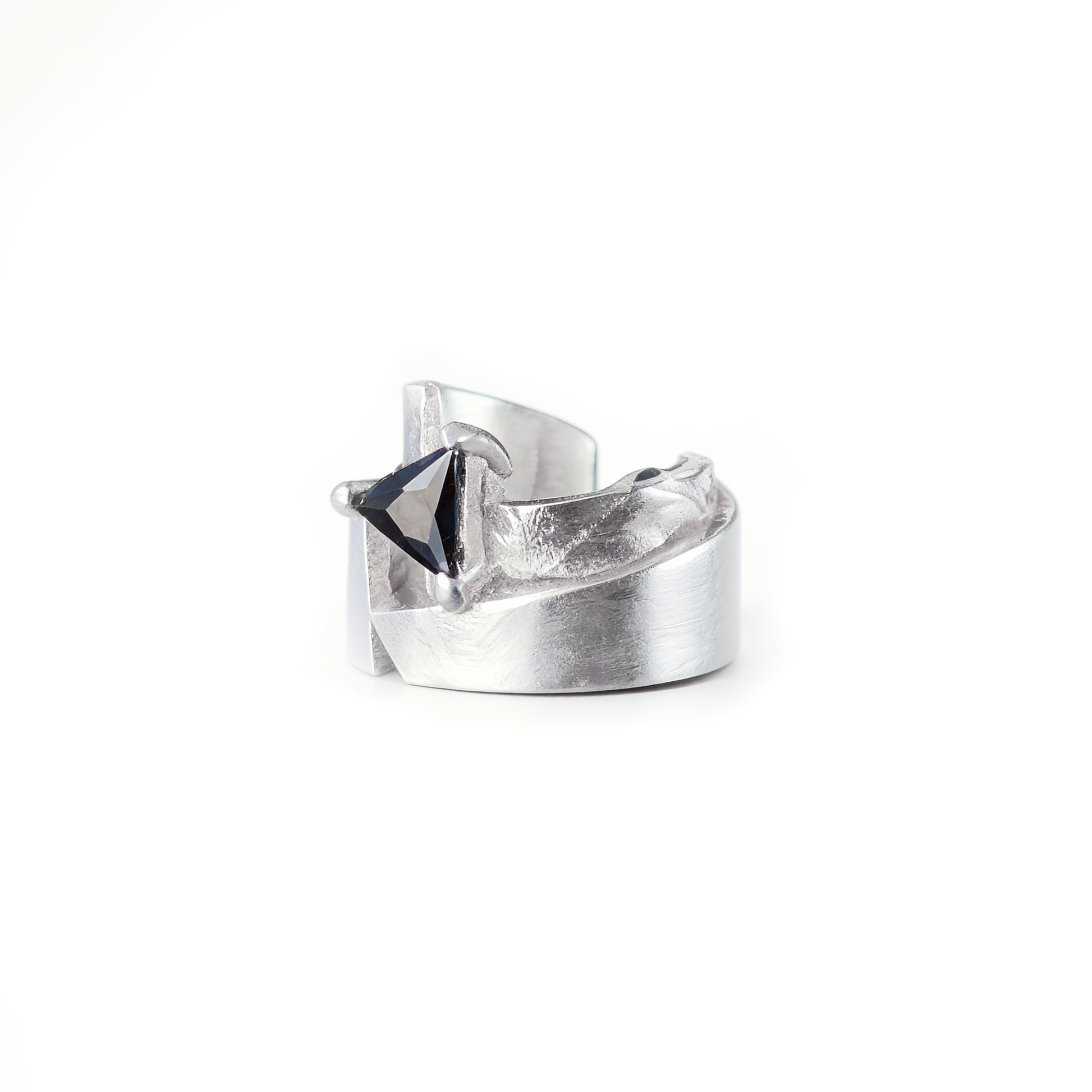 Mountain & Sea Sculptural Ear Cuff