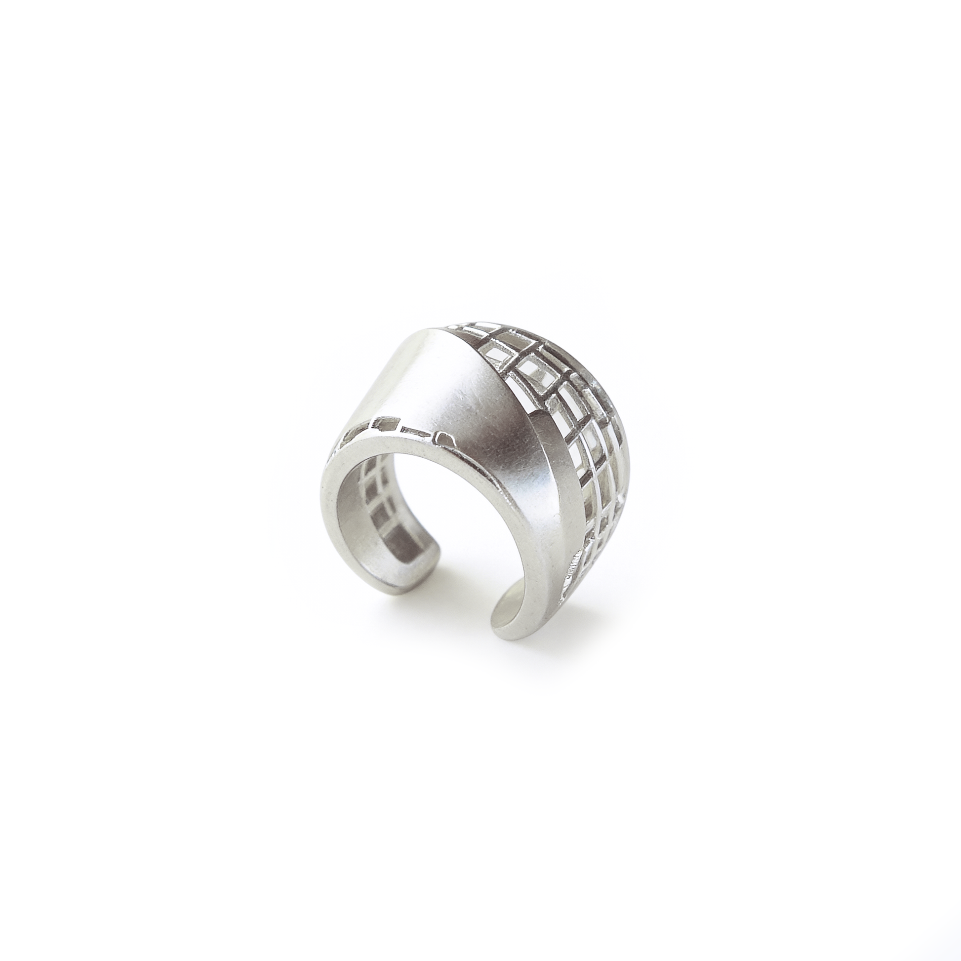 Time Sculpture Ear Cuff