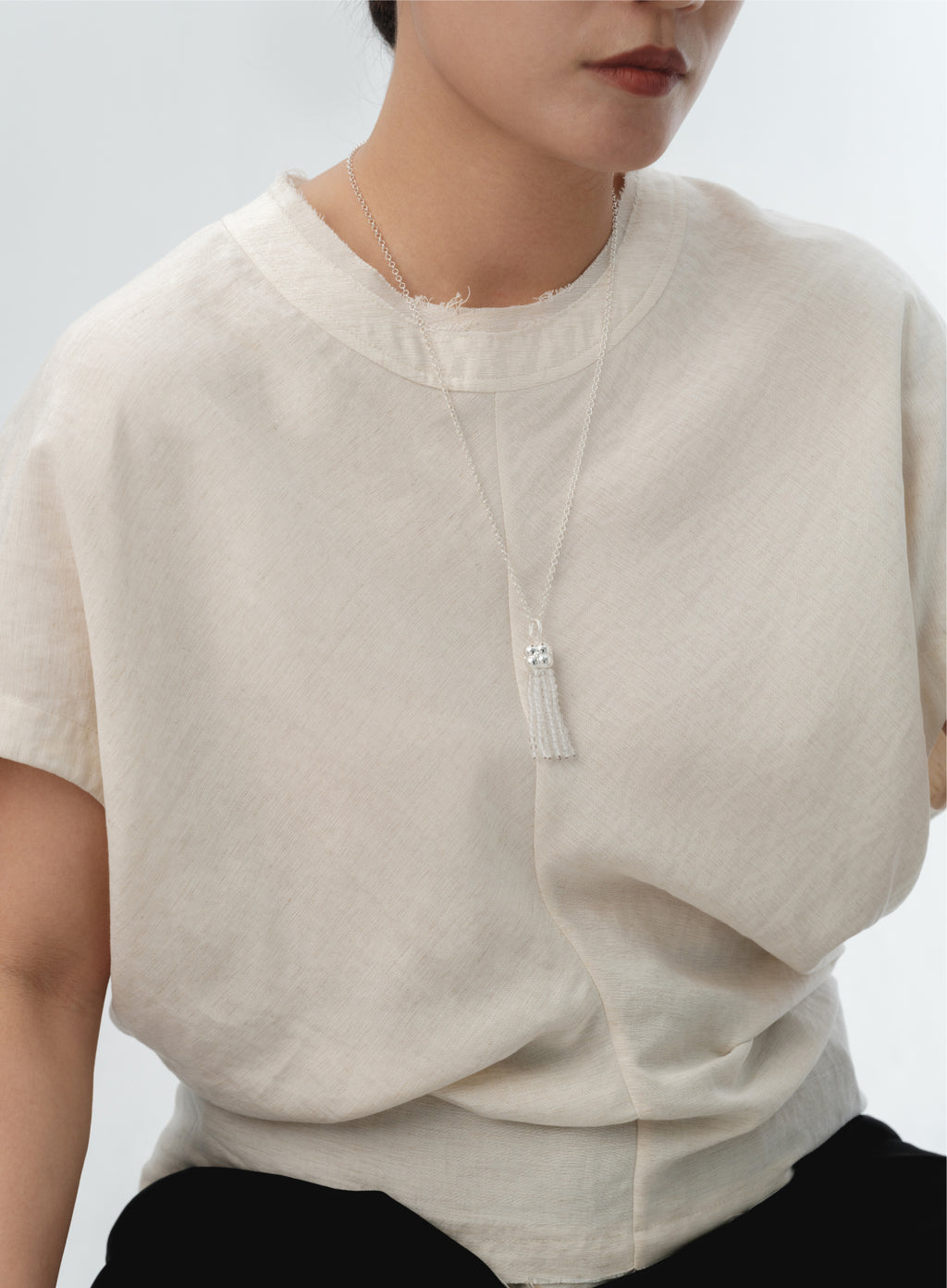 Modular Tassel Pendant Necklace by Aesth & Util, shared product detail
