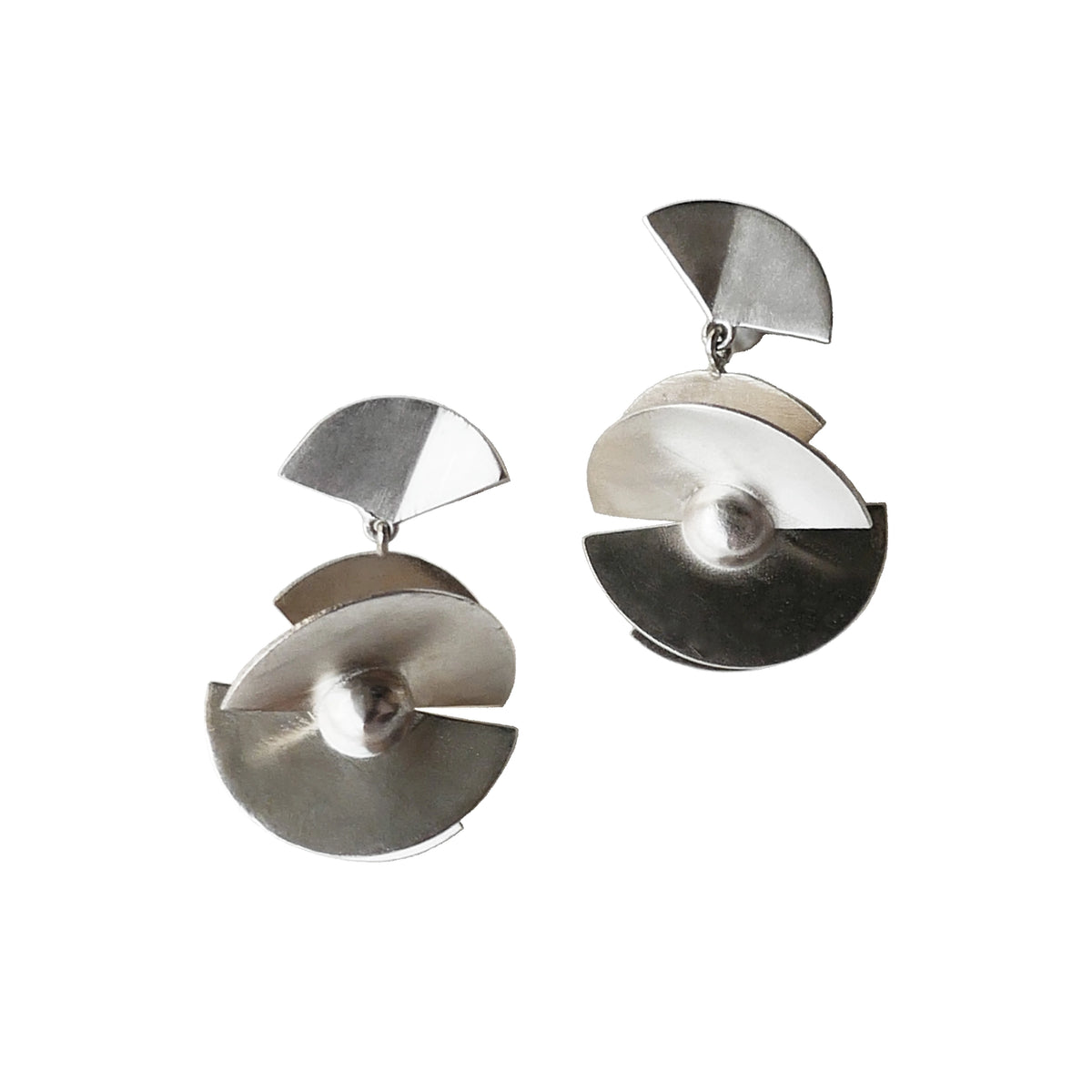 Moon Halo Drop Earrings by INVERMAGE, product view 1