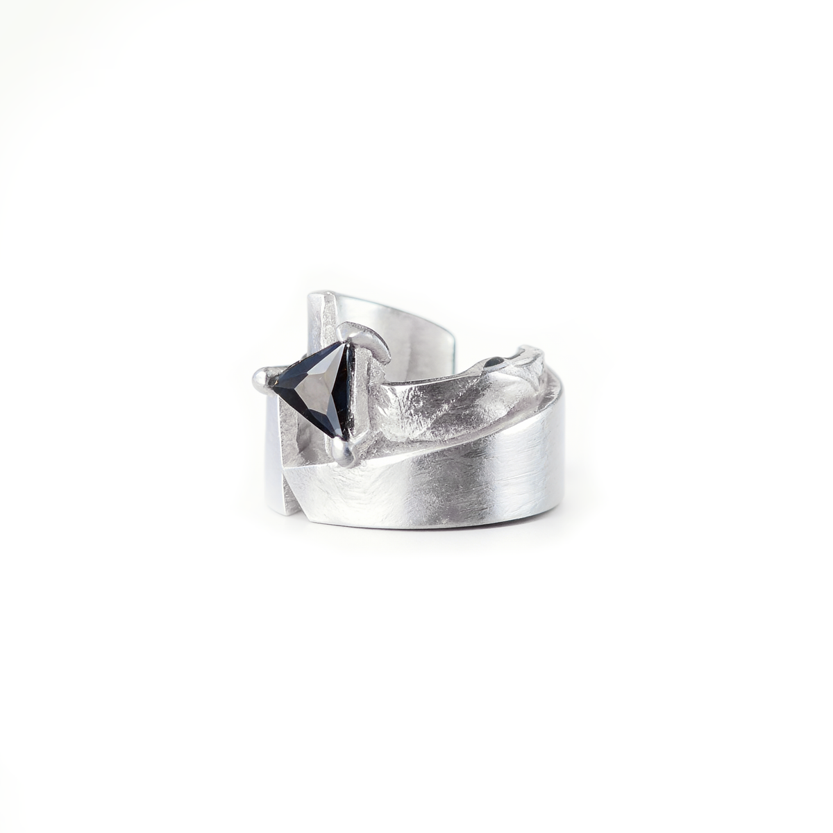 Mountain & Sea Sculptural Ear Cuff by INVERMAGE, product view 1