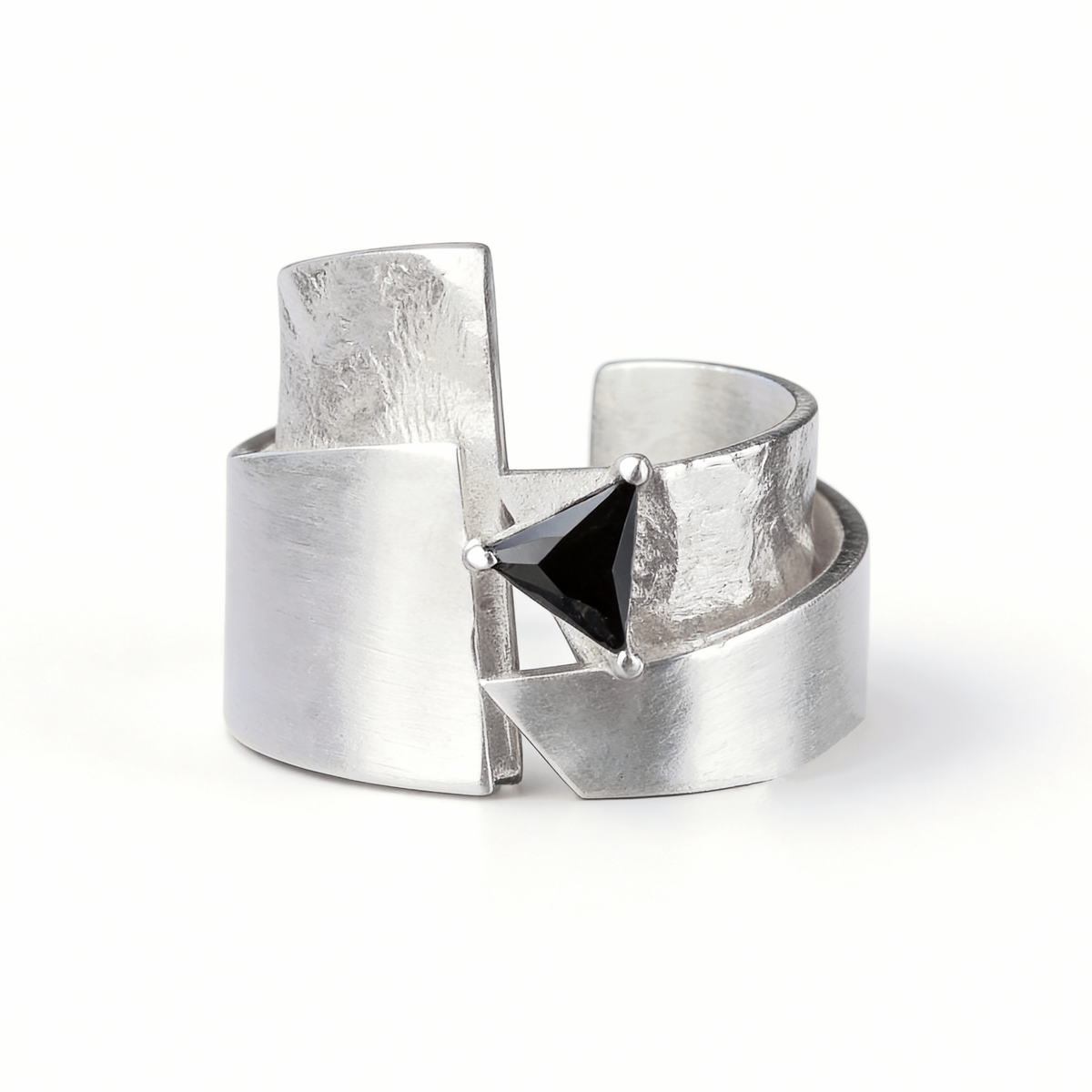 Mountain & Sea Statement Ring by INVERMAGE, product view 1