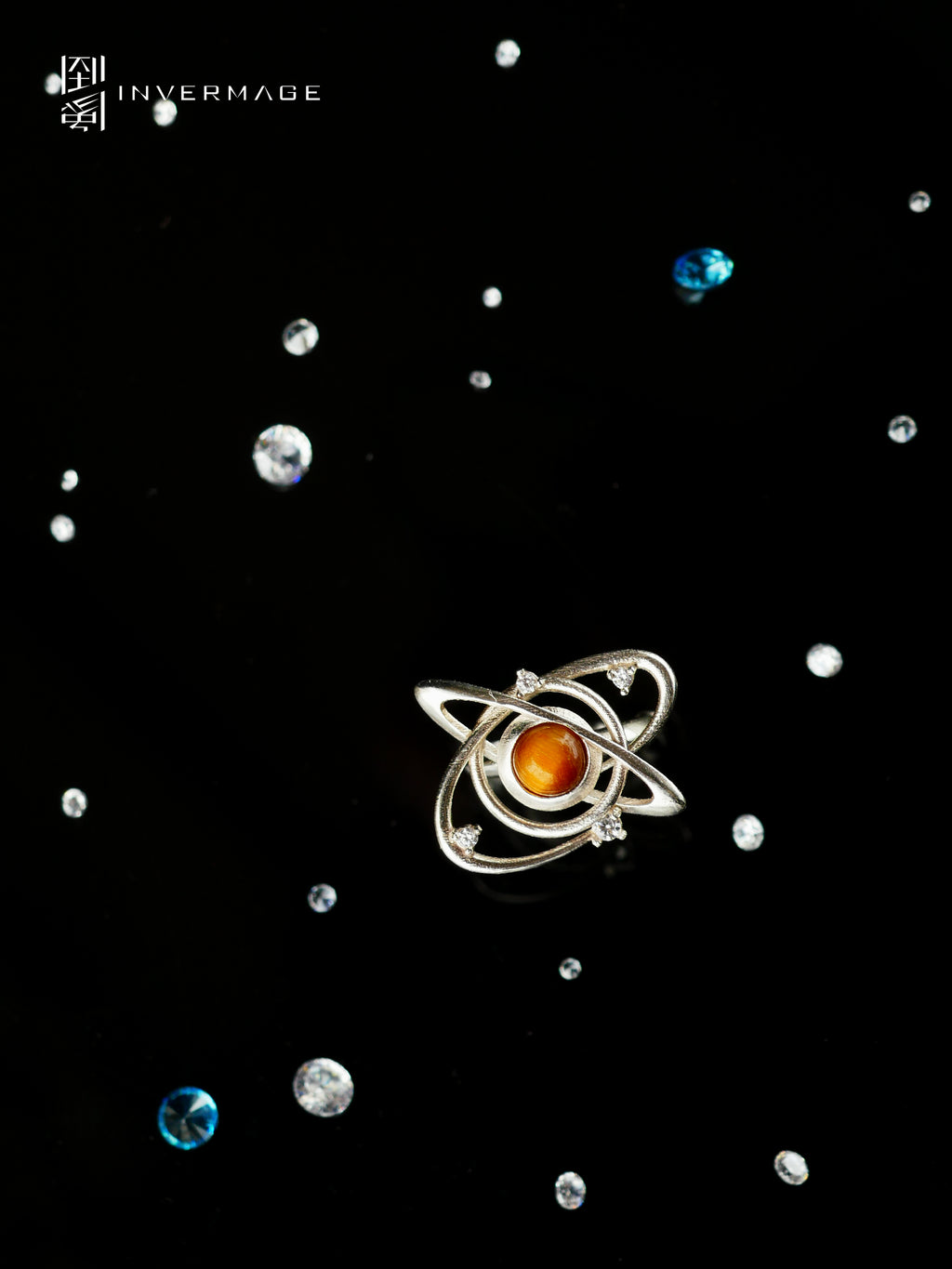 Orbit Planet Ear Cuff by INVERMAGE, product view 4
