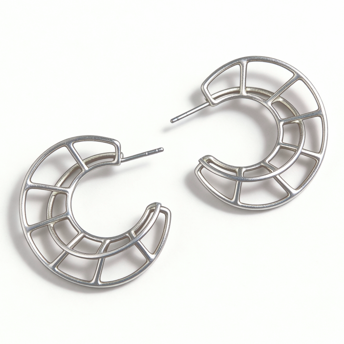 Orbital Arc Earrings by INVERMAGE, product view 1