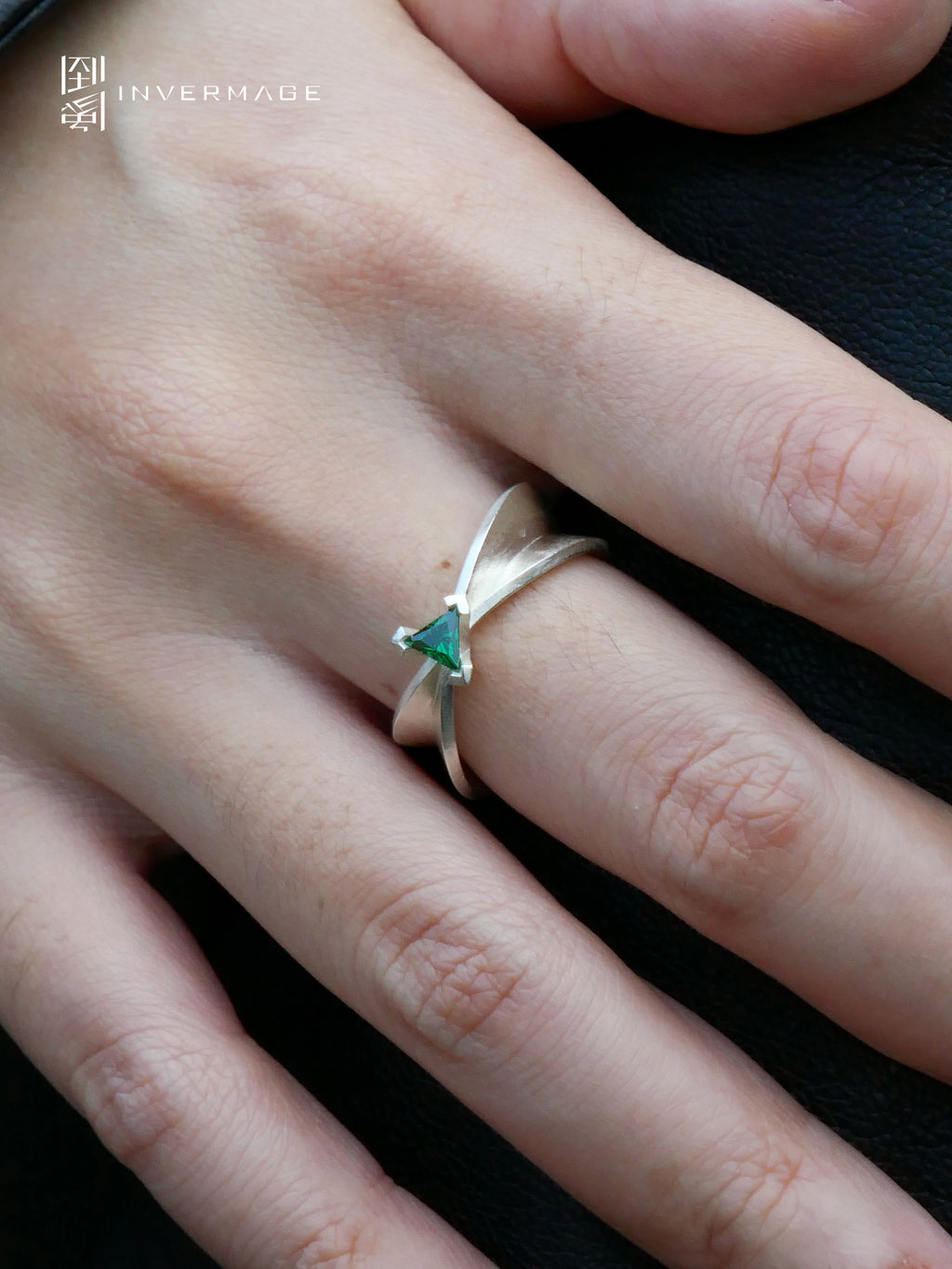 Orbital Cross Ring by INVERMAGE, product view 2