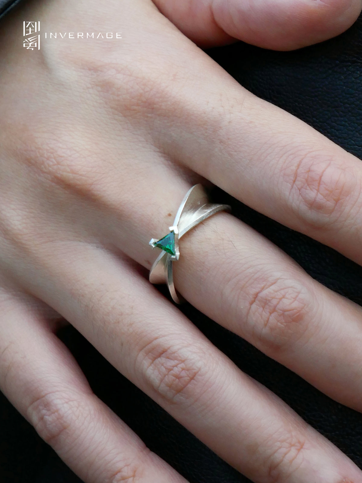Orbital Cross Ring by INVERMAGE, product view 2
