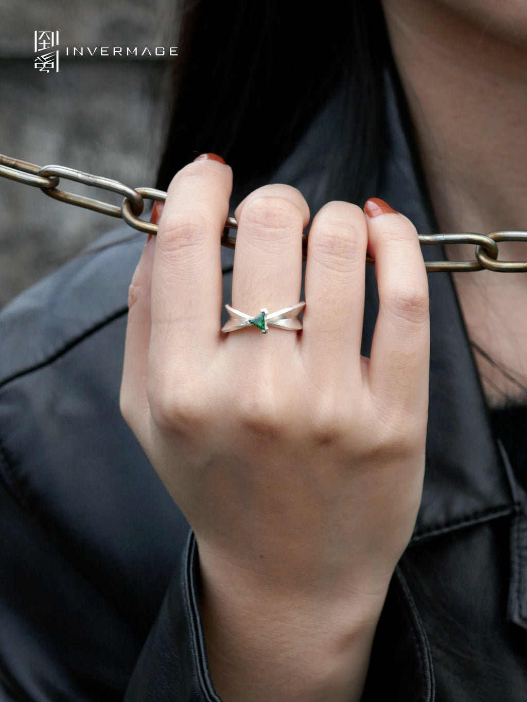 Orbital Cross Ring by INVERMAGE, product view 4