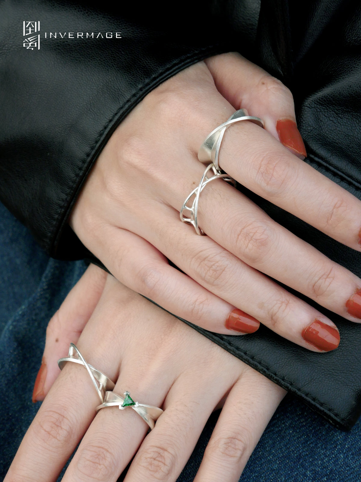Orbital Cross Ring by INVERMAGE, shared product detail