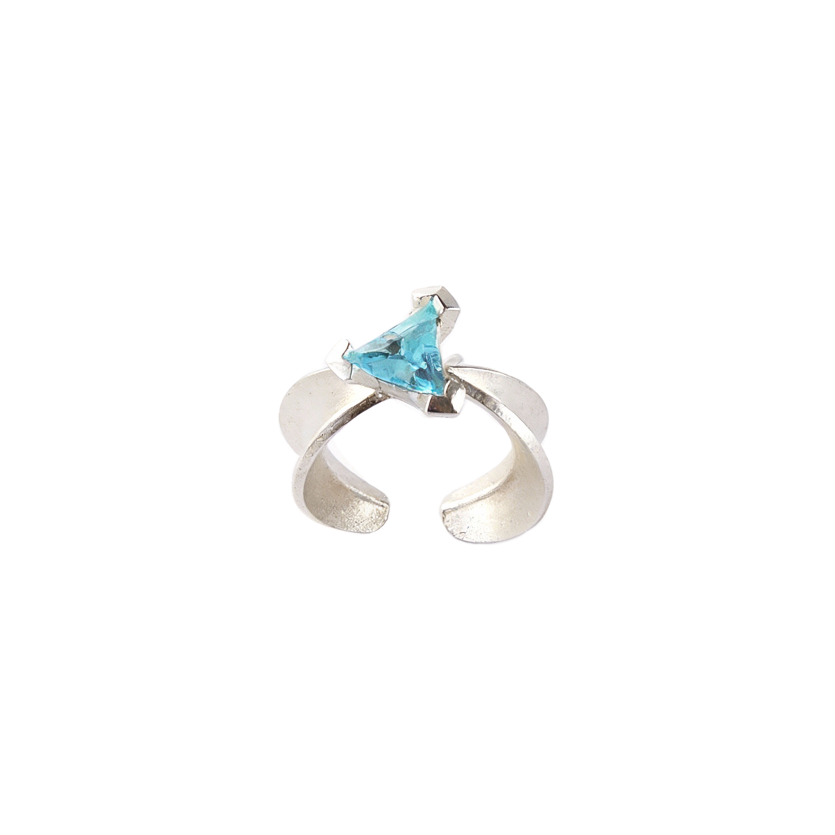 Orbital Cross Spotlight Ear Cuff by INVERMAGE, product view 2
