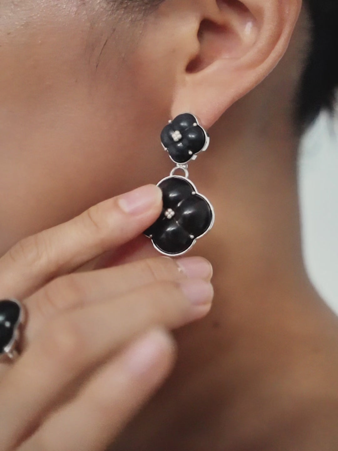 Eternal Knot · Rosewood Modular Open Ring