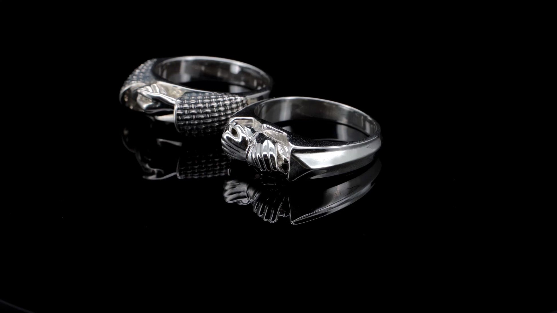 Brazilian Jiu-Jitsu Butterfly Grip Ring