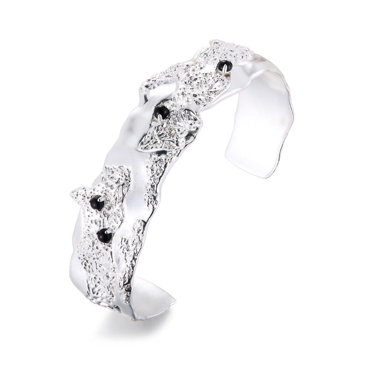 Solid Lace Cuff Bangle by Luna-mi, product view 1