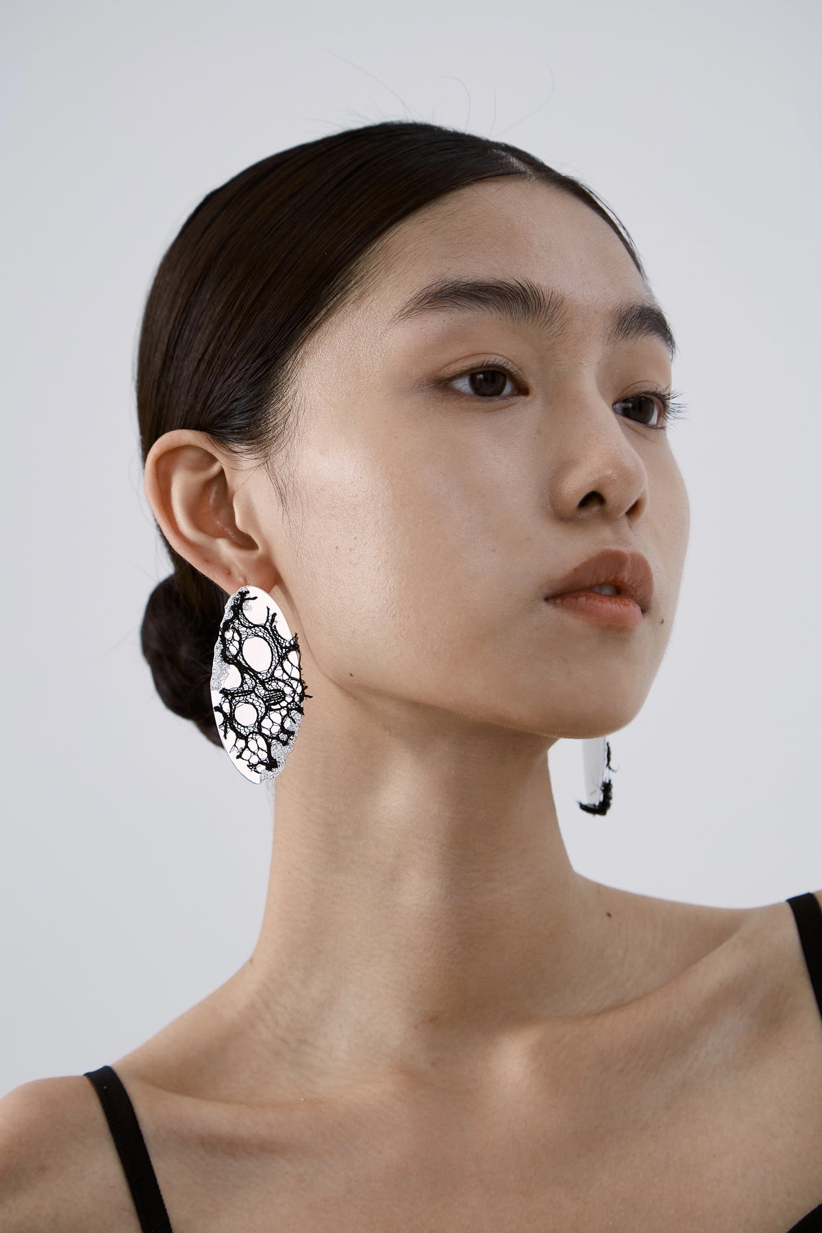 Tenderness Statement Stud Earrings by Luna-mi, product view 2