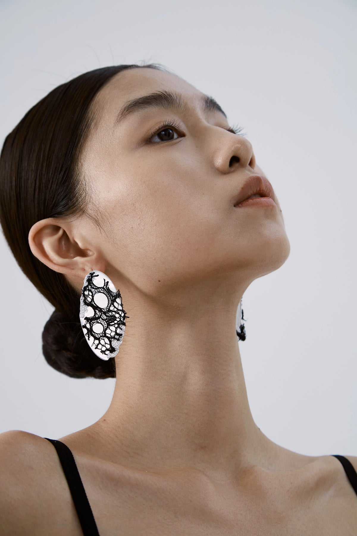 Tenderness Statement Stud Earrings by Luna-mi, product view 3